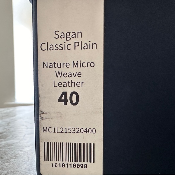 Baudoin & Lange Natural Soft Sagan Woven Leather Loafer 40 7 Belgian Classic Tan - Picture 10 of 10